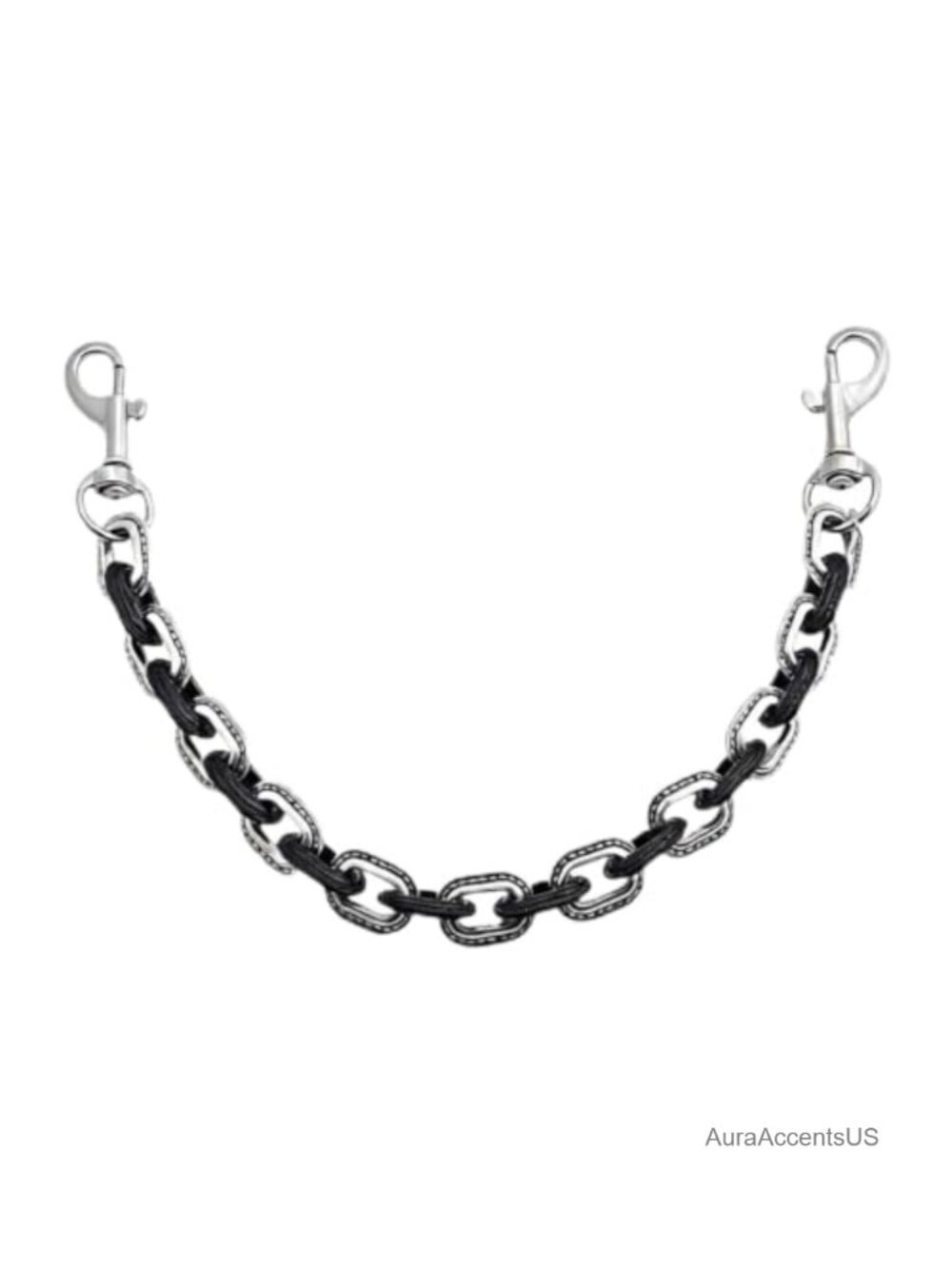 Vintage Chunky Chain Bag Charm Extender, Durable Metal Purse Strap Accessory